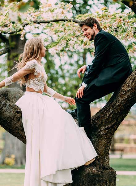 Wedding gown and formalwear inspiration from the Reading Bridal District website
